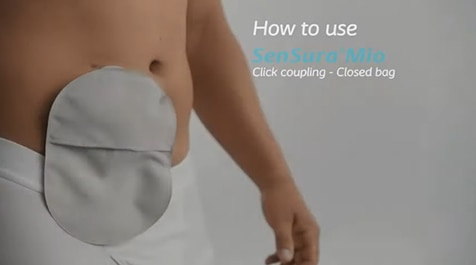 How-to-use a 2-piece closed bag