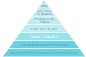 Bowel Management Option Pyramid