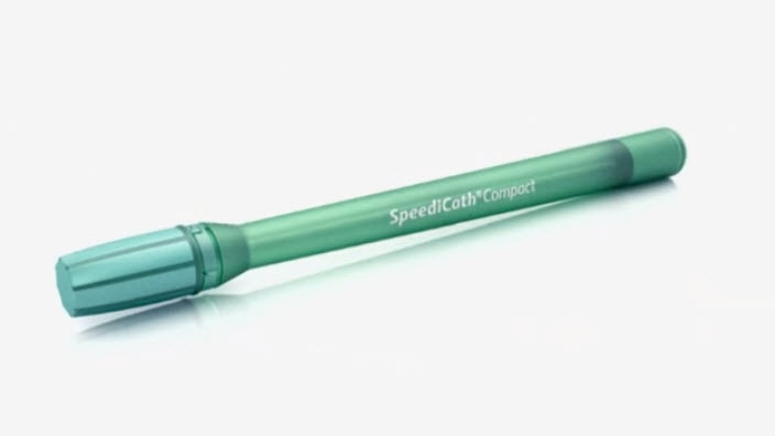 A nurse sees SpeediCath® Compact for the first time