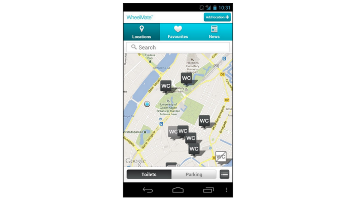 WheelMate for Android phones