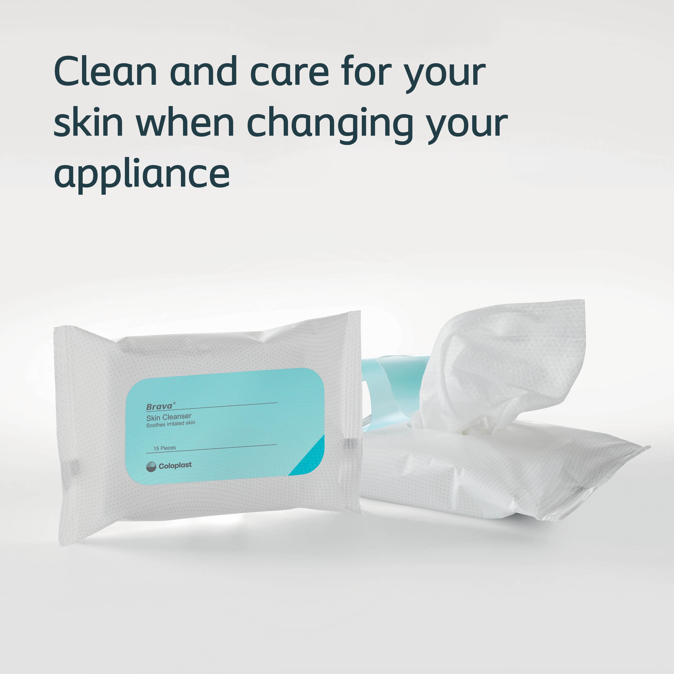 Coloplast Brava Skin Cleanser Wipes