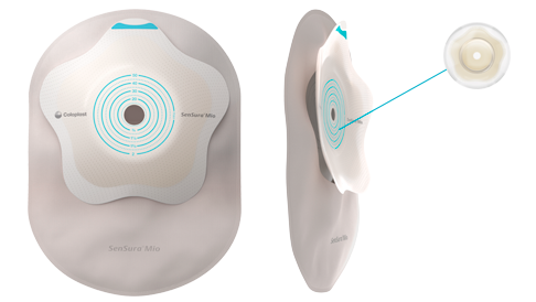 Fits curved areas