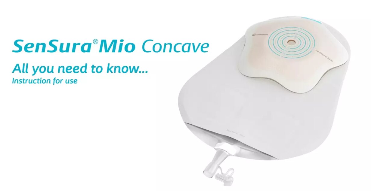 Sensura Mio Concave 1-piece uro bag